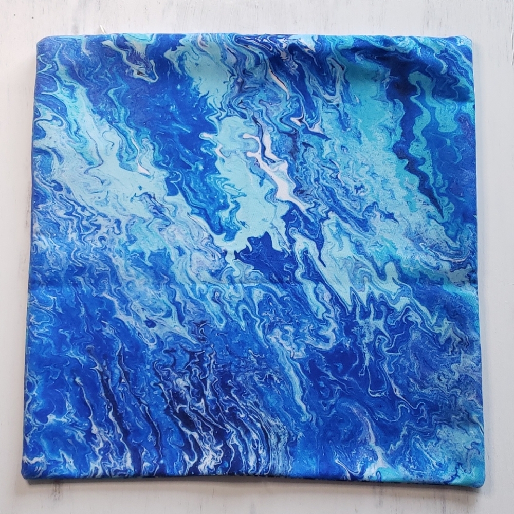 Throw pillow cover, original artwork!